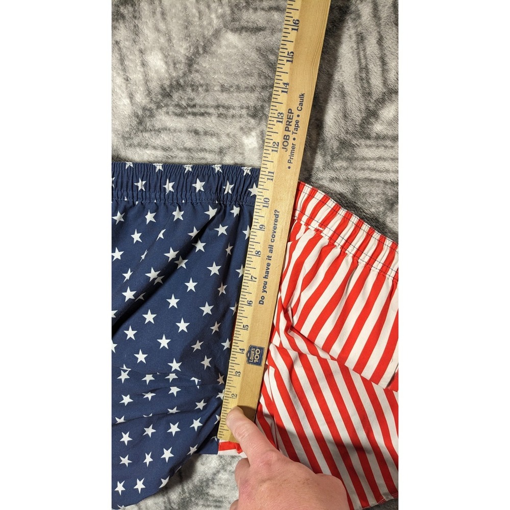 Chubbies American Flag 7" Performance Training Brief Lined Shorts USA Men Medium - Picture 8 of 14